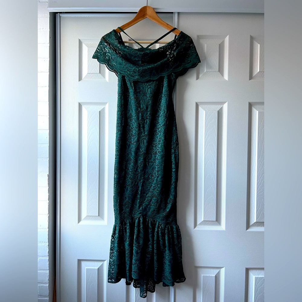 Forest Green Dress NWT